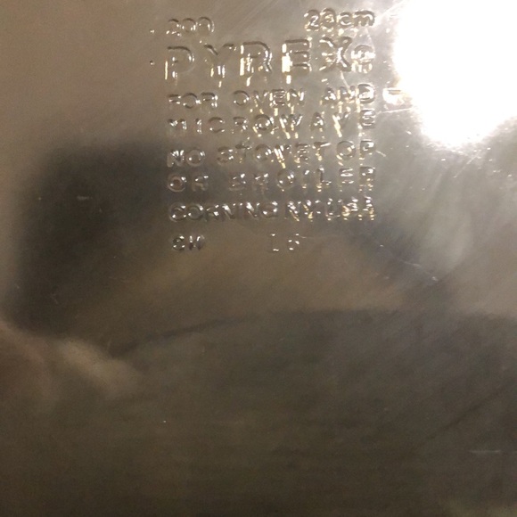 Vintage Pyrex brown pie plate 209 - Picture 2 of 6